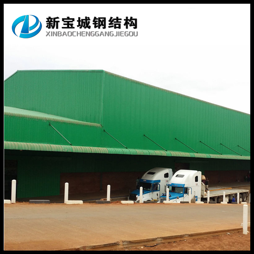 Customized Earthquake-Resistant Prefabricated Steel Structure Warehouse