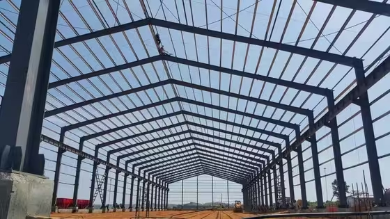 Pre-Engineered Long-Span Prefabricated Steel Structure Warehouse