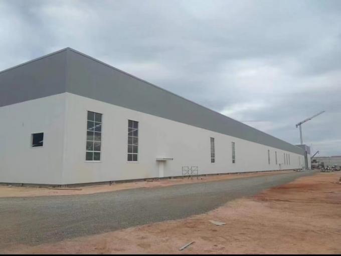 Pre-Engineered Long Span Industrial Construction Building Prefabricated Steel Structure Warehouse 0