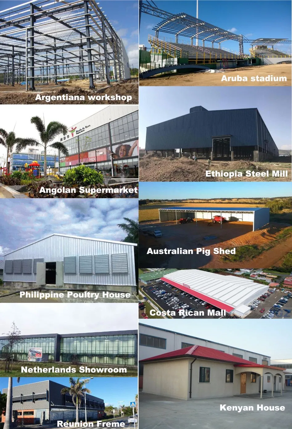 Pre-Engineered Long Span Industrial Construction Building Prefabricated Steel Structure Warehouse 5