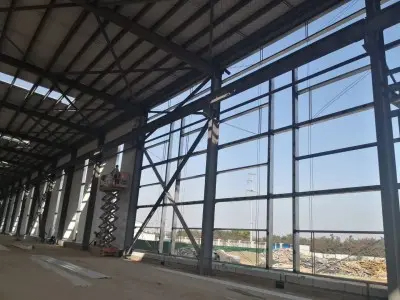 Large-Scale 10,000m² Steel Structure Fac