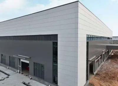 50x60x8m Prefab Steel Warehouse – Industrial Property Solution with Clear Span Design​