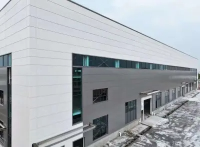 50x60x8m Prefab Steel Warehous