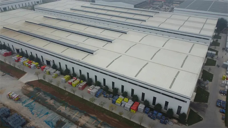 Twin Looking Industry Factory Steel Workshop