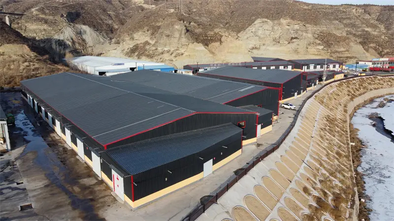 Steel Structure Industrial Park Factory Workshop