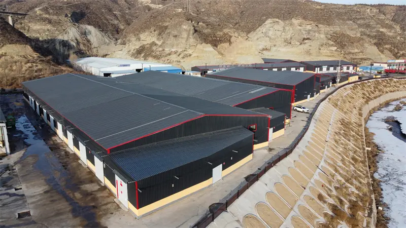 Steel Structure Industrial Park Factory Workshop