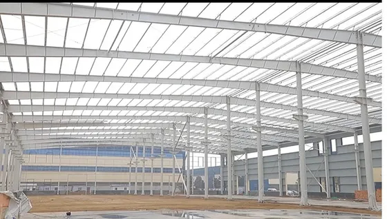 Galvanized Tailor-Made Prefabricated Steel Structural Frame Building Supply & Delivery