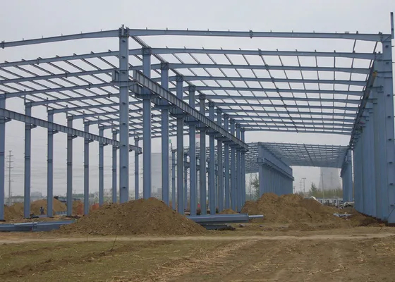 Galvanized Tailor-Made Prefabricated Steel Structural Frame Building Supply & Delivery